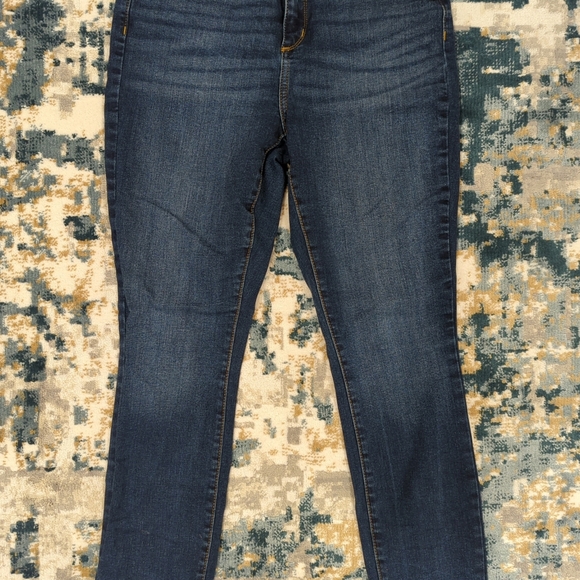 Universal Threads Blue Skinny Jeans - Women's Size 8 Classic Basic Denim Casual - Picture 6 of 14